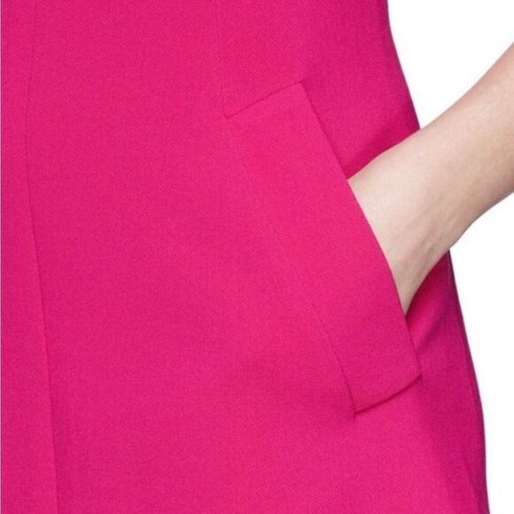 Diane von Furstenberg Pink Tose‎ Halle Sheath Dress 6 - Picture 3 of 16